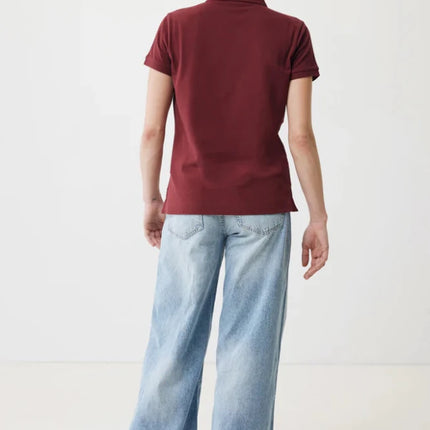 Yosemit women recycled cotton pique polo - hospitality