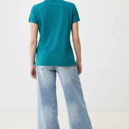 Yosemit women recycled cotton pique polo - hospitality