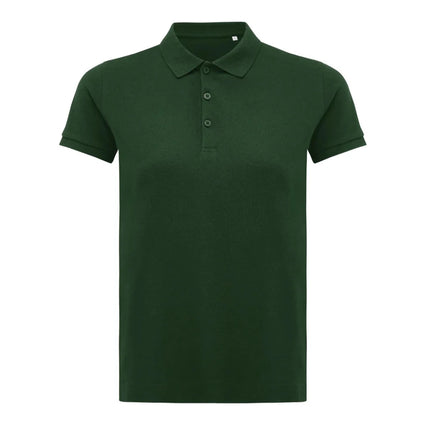 Yosemit women recycled cotton pique polo - hospitality