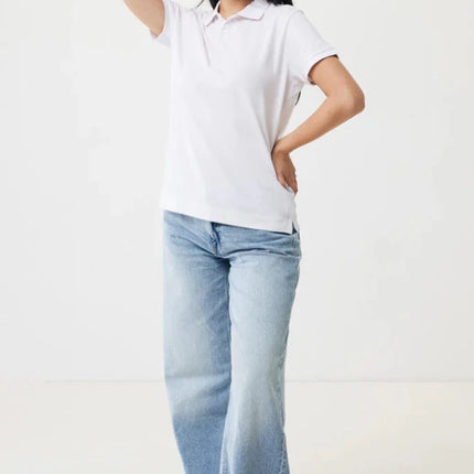 Yosemit women recycled cotton pique polo - hospitality