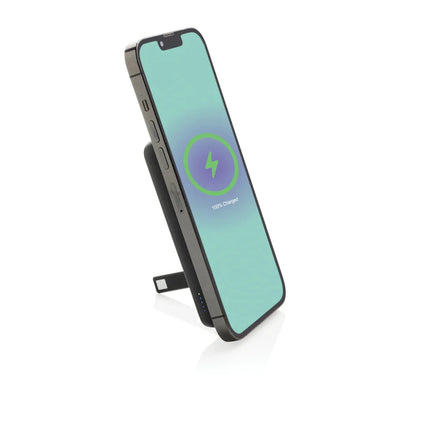 Zen RCS rplastic 5000 mah 5W magnetic bamboo powerbank - hospitality