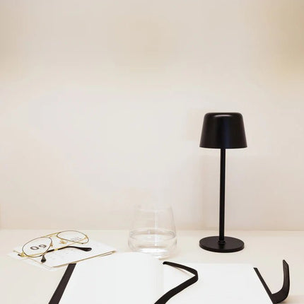 Zenic RCS recycled plastic USB re-chargable table lamp - hospitality