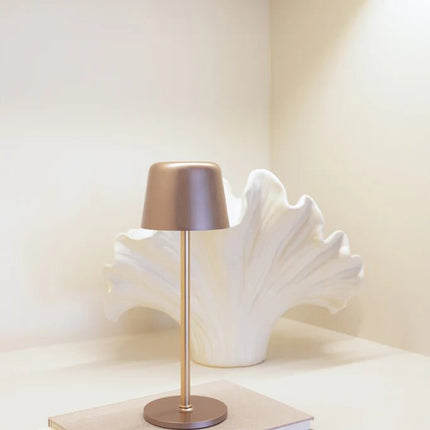 Zenic RCS recycled plastic USB re-chargable table lamp - hospitality
