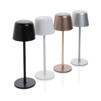 Zenic RCS recycled plastic USB re-chargable table lamp - hospitality