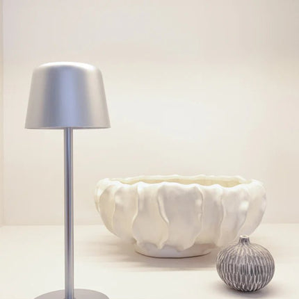 Zenic RCS recycled plastic USB re-chargable table lamp - hospitality