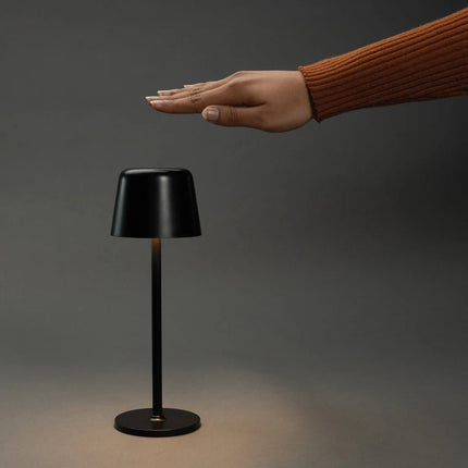 Zenic RCS recycled plastic USB re-chargable table lamp - hospitality
