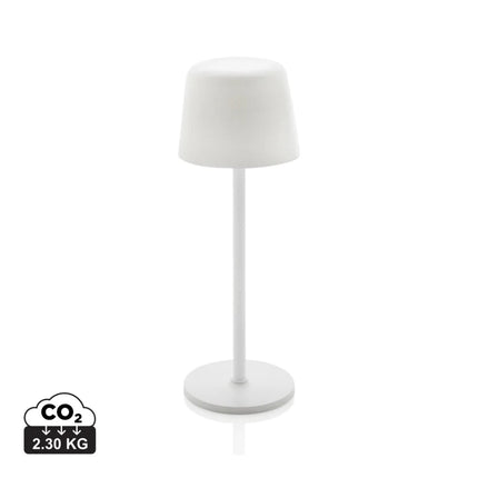 Zenic RCS recycled plastic USB re-chargable table lamp - hospitality