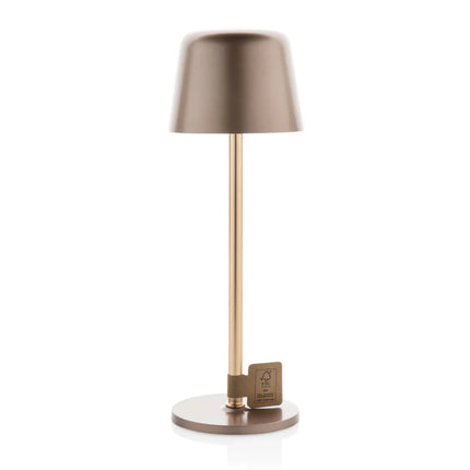 Zenic RCS recycled plastic USB re-chargable table lamp - hospitality
