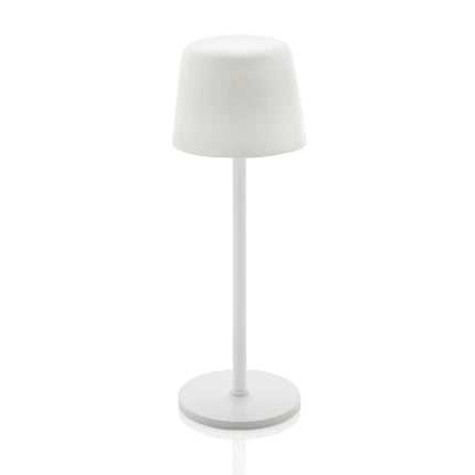Zenic RCS recycled plastic USB re-chargable table lamp - hospitality