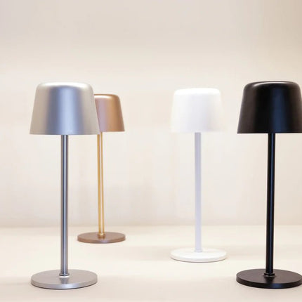 Zenic RCS recycled plastic USB re-chargable table lamp - hospitality