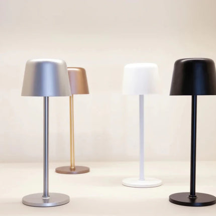 Zenic RCS recycled plastic USB re-chargable table lamp - hospitality