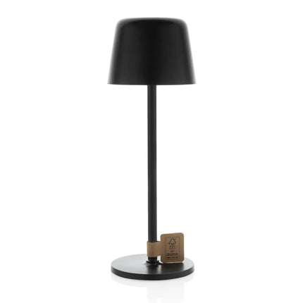 Zenic RCS recycled plastic USB re-chargable table lamp - hospitality