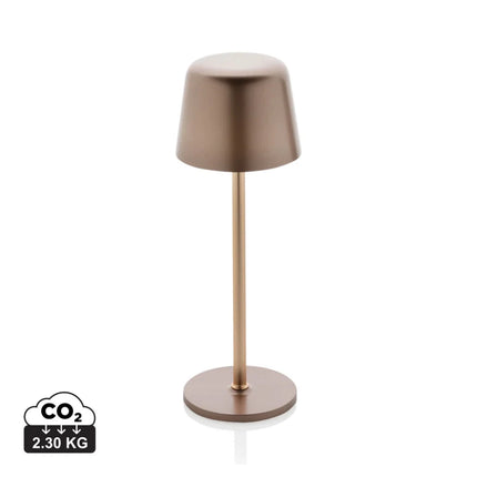 Zenic RCS recycled plastic USB re-chargable table lamp - hospitality