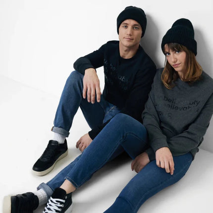 Zio recycled cotton crew neck - hospitality