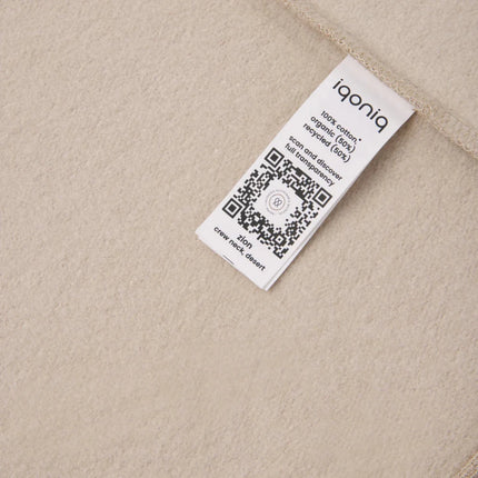 Zio recycled cotton crew neck - hospitality